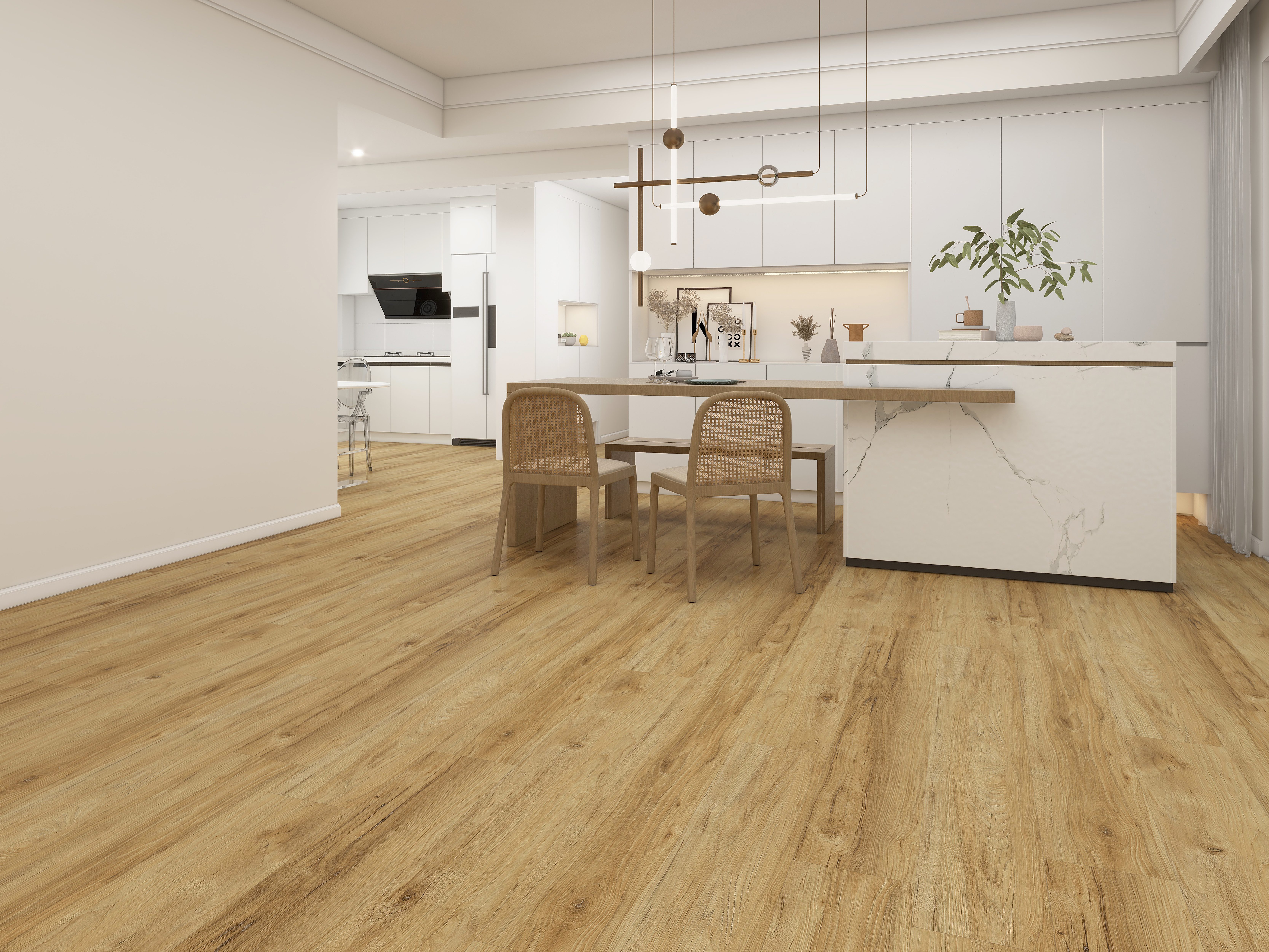 Luxury Vinyl - SmartDrop 9 - Alpaca - Fuzion Flooring